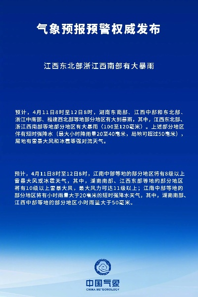 气象台最新预警（气象 预报）