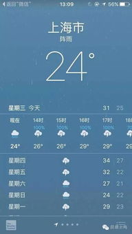 上海天气预报七天（上海天气预报七天查询）